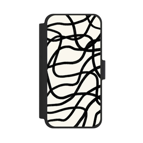 Apple iPhone 12 mini NIVOflip Schwarze Linien