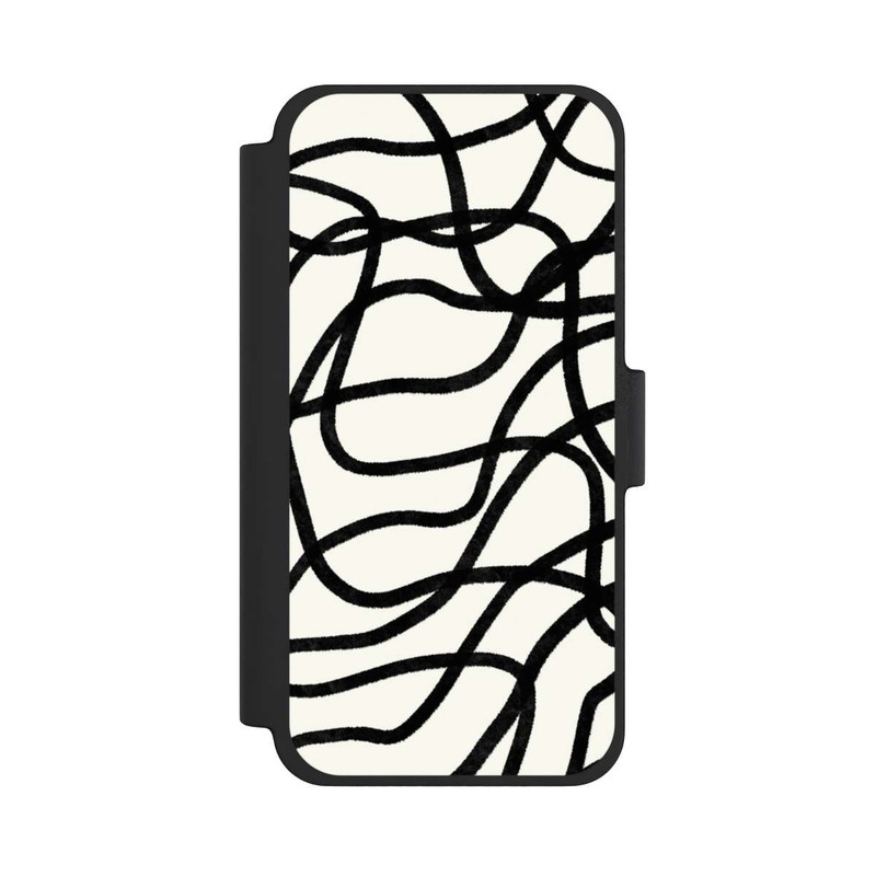 iPhone 12 mini NIVOflip Schwarze Linien