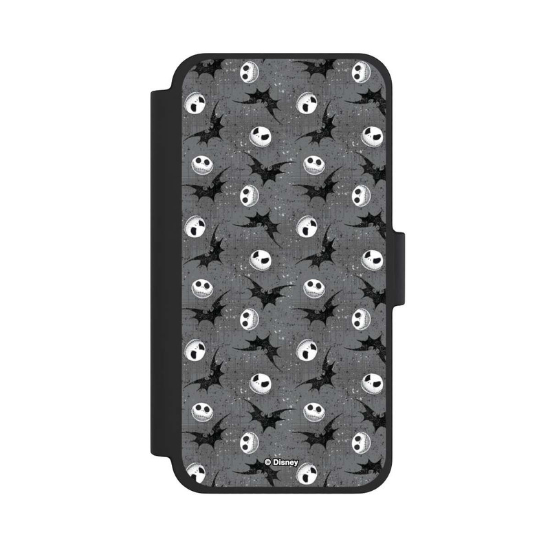 iPhone 12 mini NIVOflip Jack Grey Pattern Tim Burtons Nightmare before Christmas