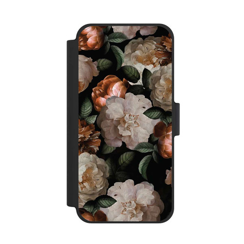 Apple iPhone 12 mini NIVOflip Tapete mit Kupferrosen