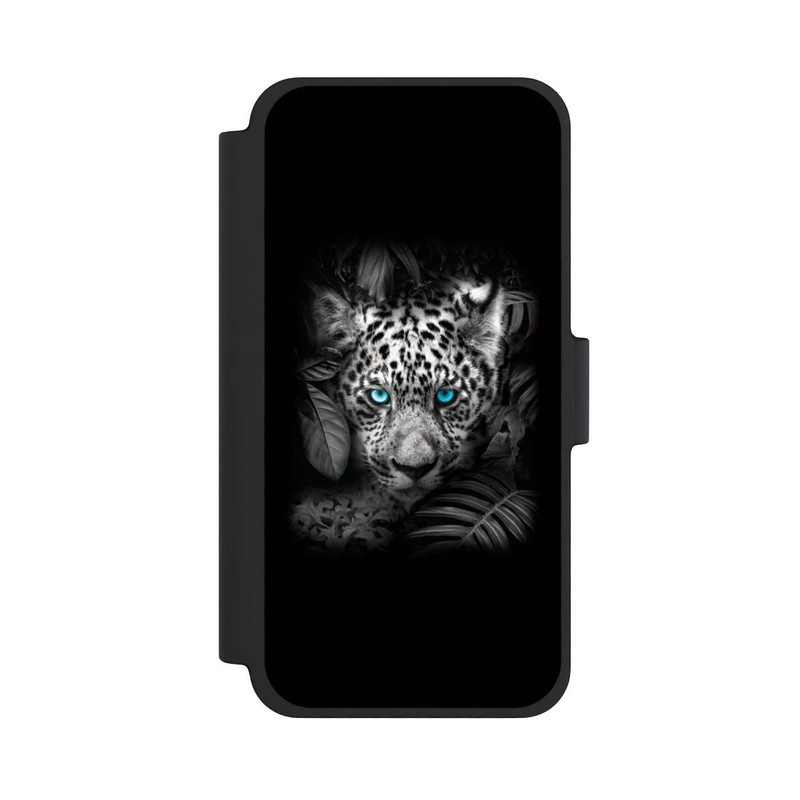 iPhone 12 mini NIVOflip Jaguar Schwarz Dschungel