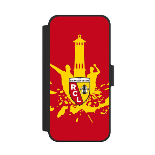 Apple iPhone 12 mini NIVOflip Tour RCL jaune sur rouge