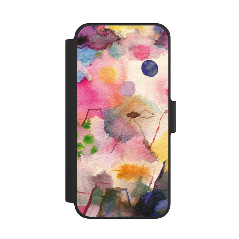 iPhone 12 mini NIVOflip Aquarell bunte Berge
