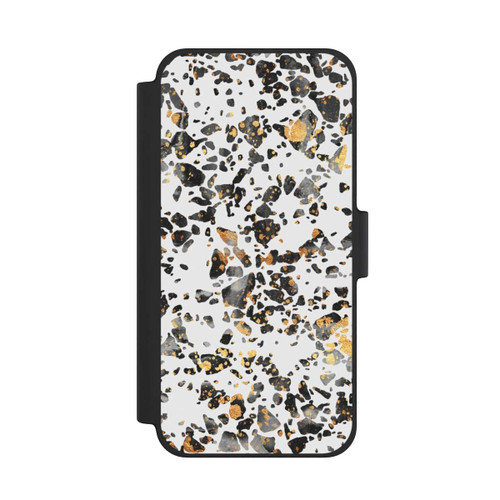 Apple iPhone 12 mini NIVOflip Gold Speckled Terrazzo