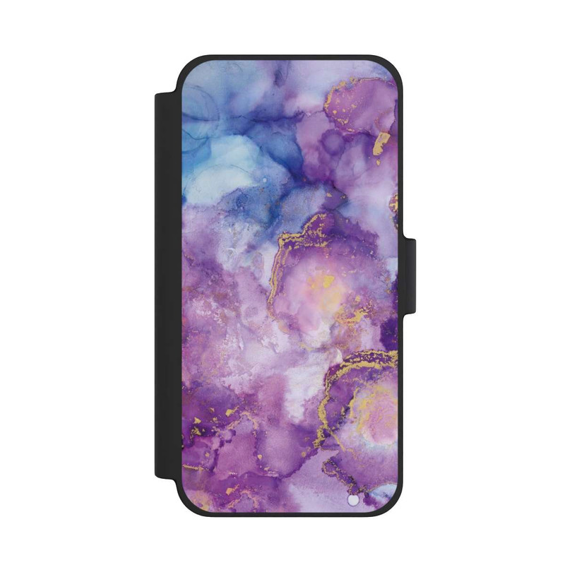 iPhone 12 mini NIVOflip Encre tourbillonnante violette