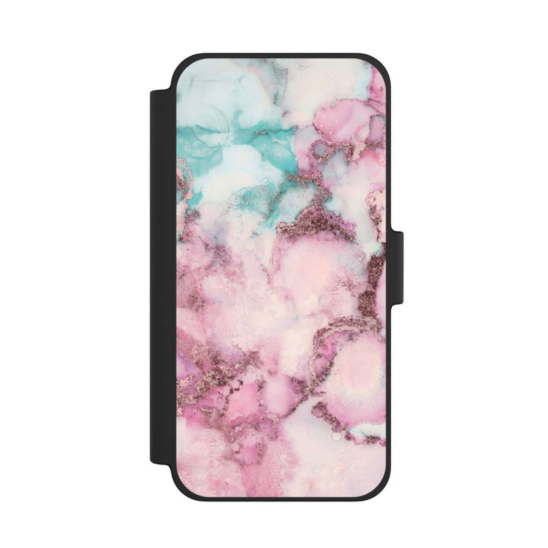 iPhone 12 mini NIVOflip Encre tourbillonnante rose