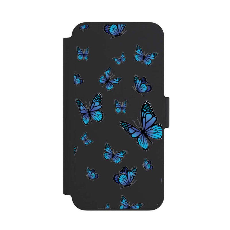iPhone 12 mini NIVOflip Schmetterlingmuster Transparent