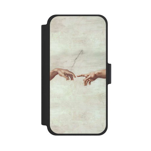 Apple iPhone 12 mini NIVOflip Die Hände von Gott und Adam von Michelangelo Buonarroti