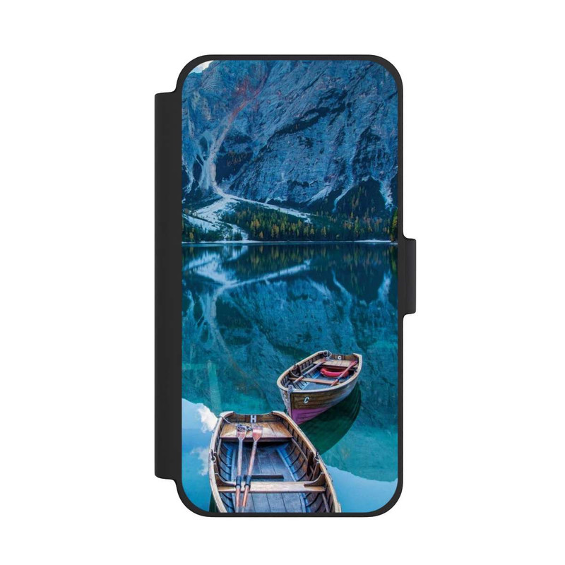 iPhone 12 mini NIVOflip Nature Lac Bateau