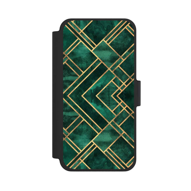 iPhone 12 mini NIVOflip Grüne Blöcke