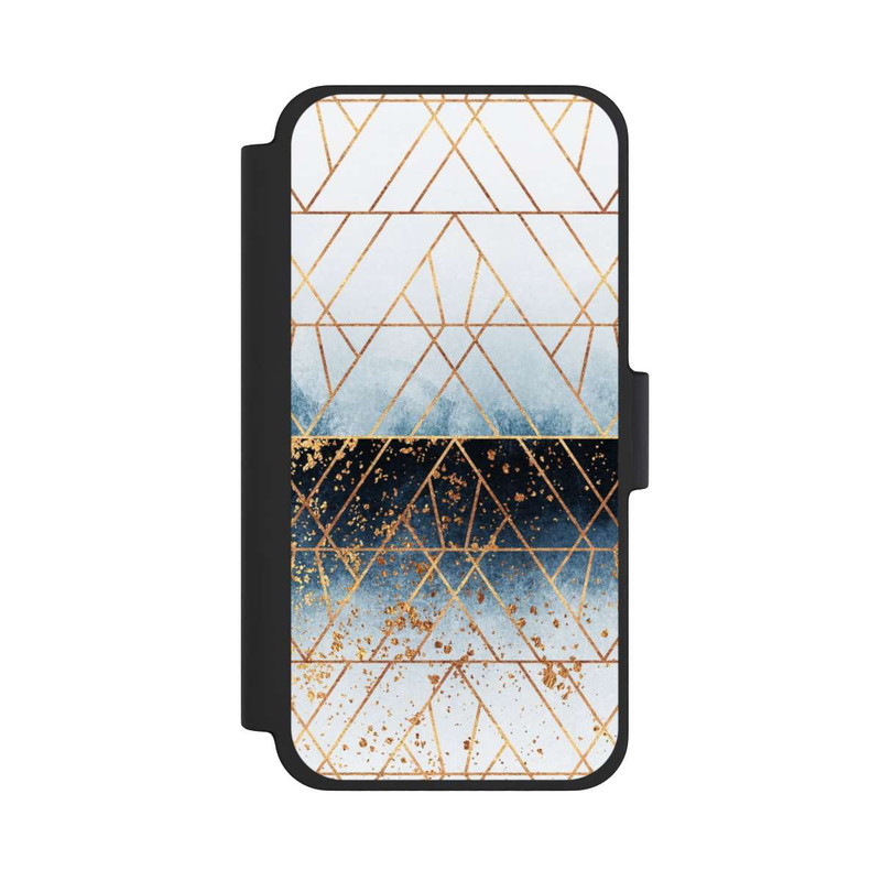 iPhone 12 mini NIVOflip Winter Blue Geo
