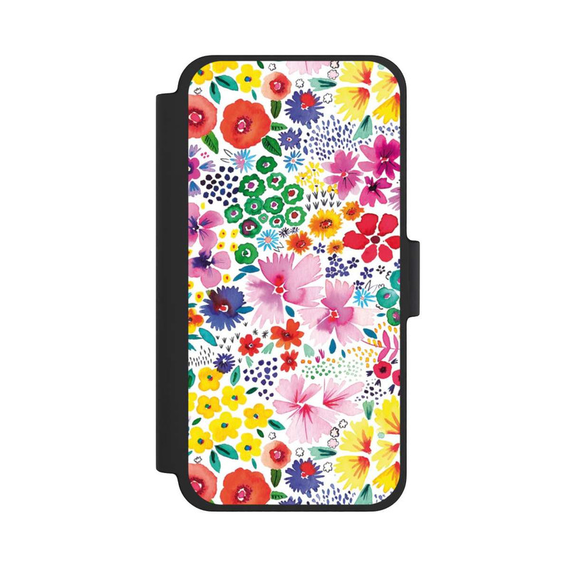 iPhone 12 mini NIVOflip Kunstvolle kleine Frühlingsblumen