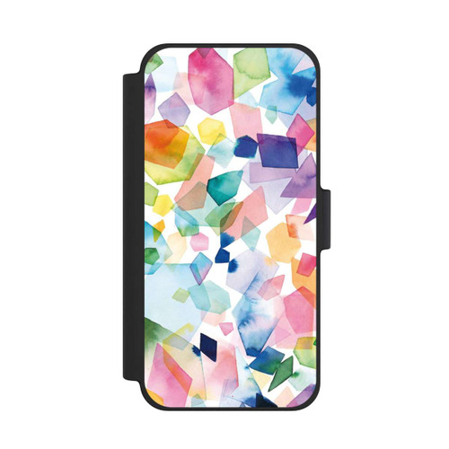 Apple iPhone 12 mini NIVOflip Bunte Aquarelledelsteine ​​und Diamanten