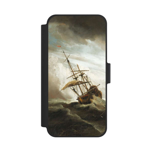 Apple iPhone 12 mini NIVOflip A Ship on the High Seas Caught by a Squall