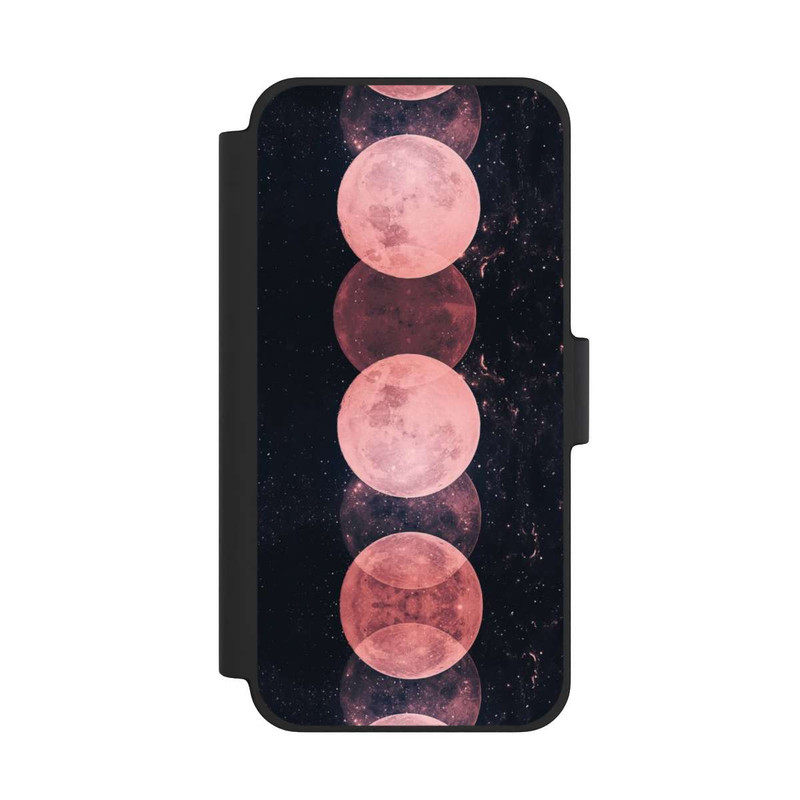 iPhone 12 mini NIVOflip Rosa Mondphasen