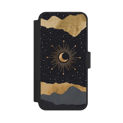 Apple iPhone 12 mini NIVOflip Sternennacht Gold