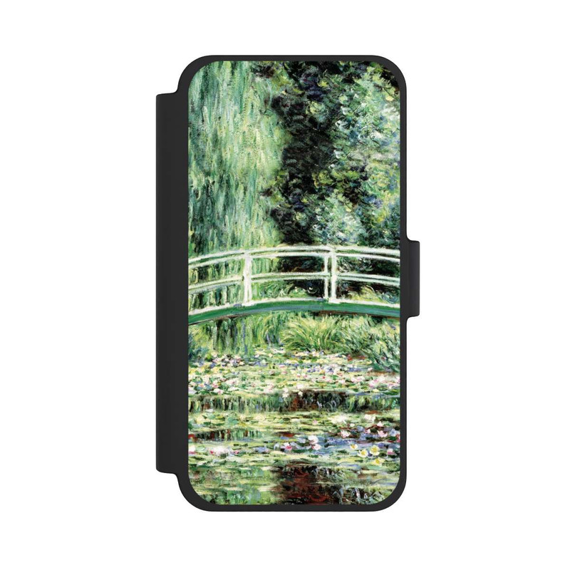 iPhone 12 mini NIVOflip Weiße Seerosen von Claude Monet