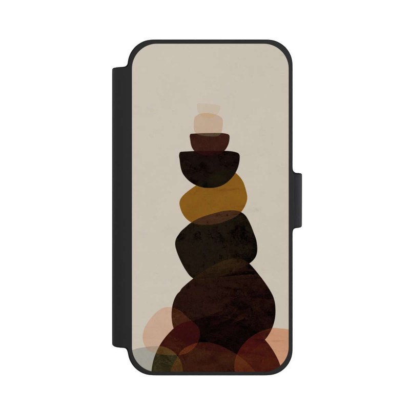 iPhone 12 mini NIVOflip Stones No 5 Brown