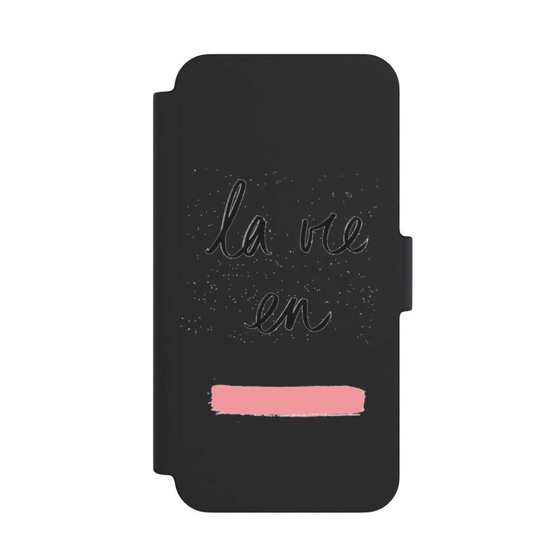 iPhone 12 mini NIVOflip La vie en Rose sans Fond