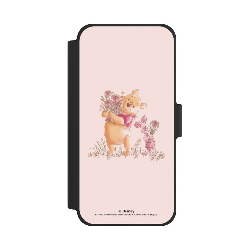 iPhone 12 mini NIVOflip Winnie & Porcinet avec des Fleurs
