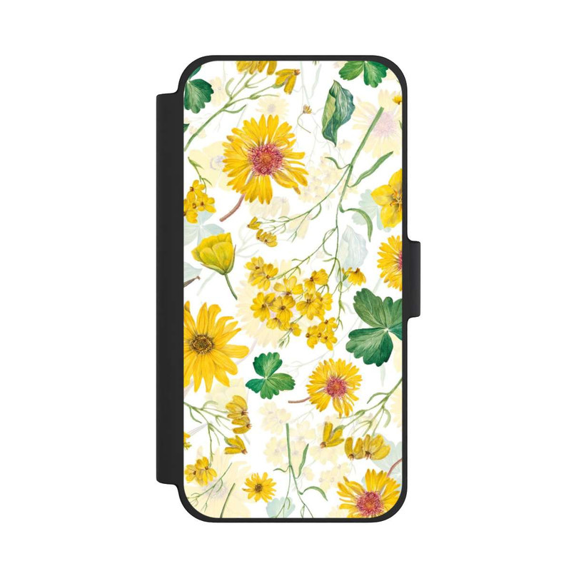 iPhone 12 mini NIVOflip Fleurs Jaunes du Printemps