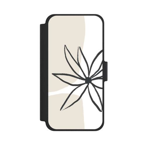 Apple iPhone 12 mini NIVOflip Blume und Creme