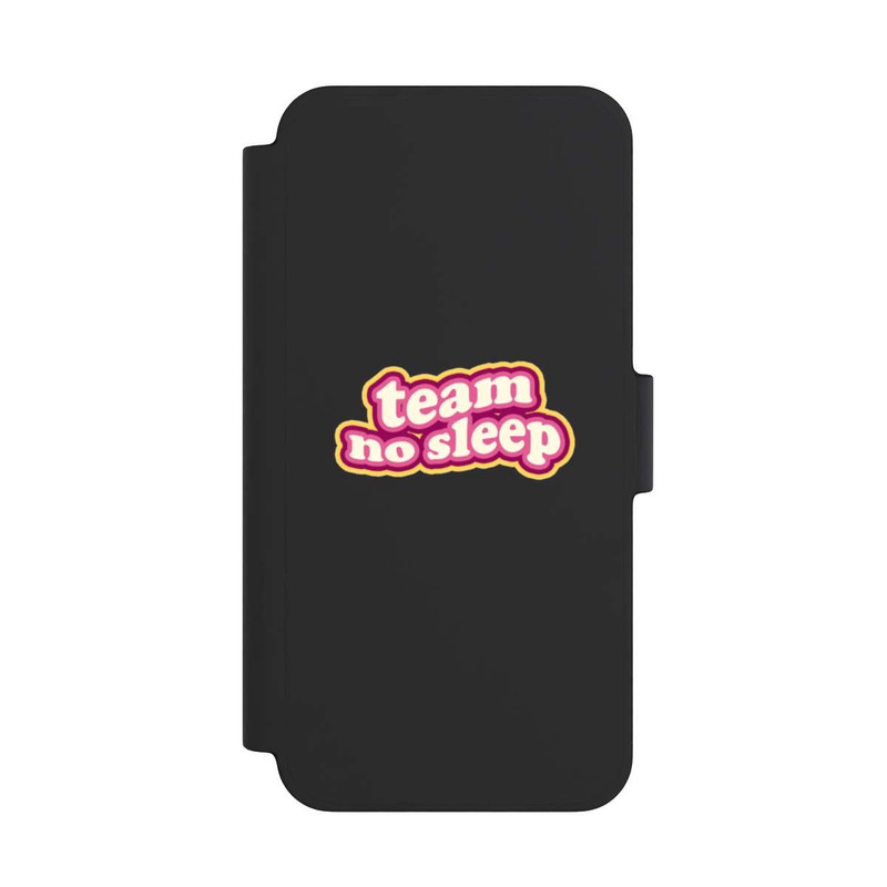 iPhone 12 mini NIVOflip Team No Sleep 70s Transparent