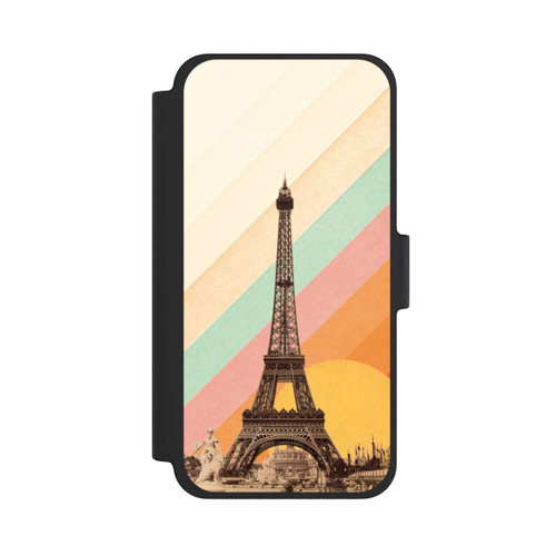 Apple iPhone 12 mini NIVOflip Eiffel Tower Rainbow