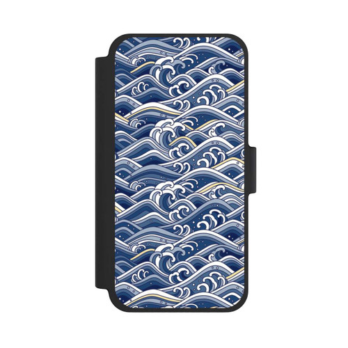 Apple iPhone 12 mini NIVOflip Oriental Wave Kanagawa