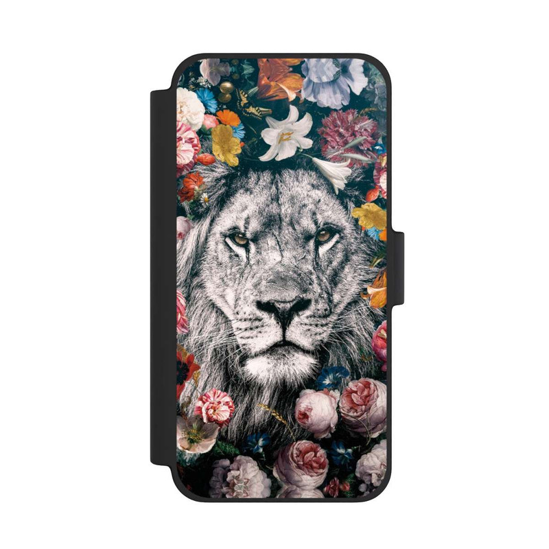 iPhone 12 mini NIVOflip Lion Flowers