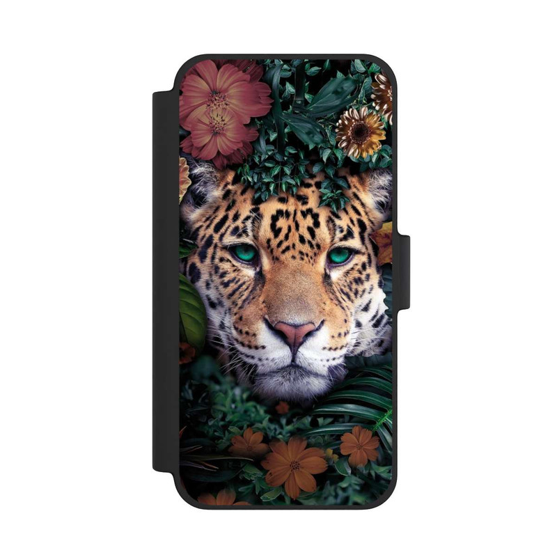 iPhone 12 mini NIVOflip Jaguar im Dschunglegrün