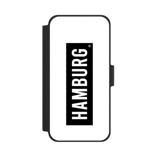 Apple iPhone 12 mini NIVOflip HSV Hamburg Schwarz Weiss