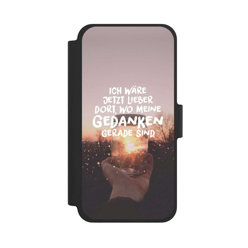 iPhone 12 mini NIVOflip Ich Wäre Jetzt Lieber Dort