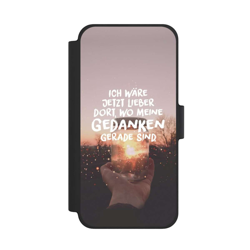iPhone 12 mini NIVOflip Ich Wäre Jetzt Lieber Dort