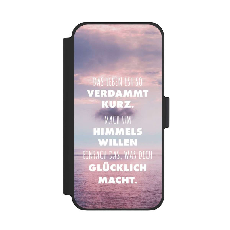 iPhone 12 mini NIVOflip Das Leben Ist So Verdammt Kurz