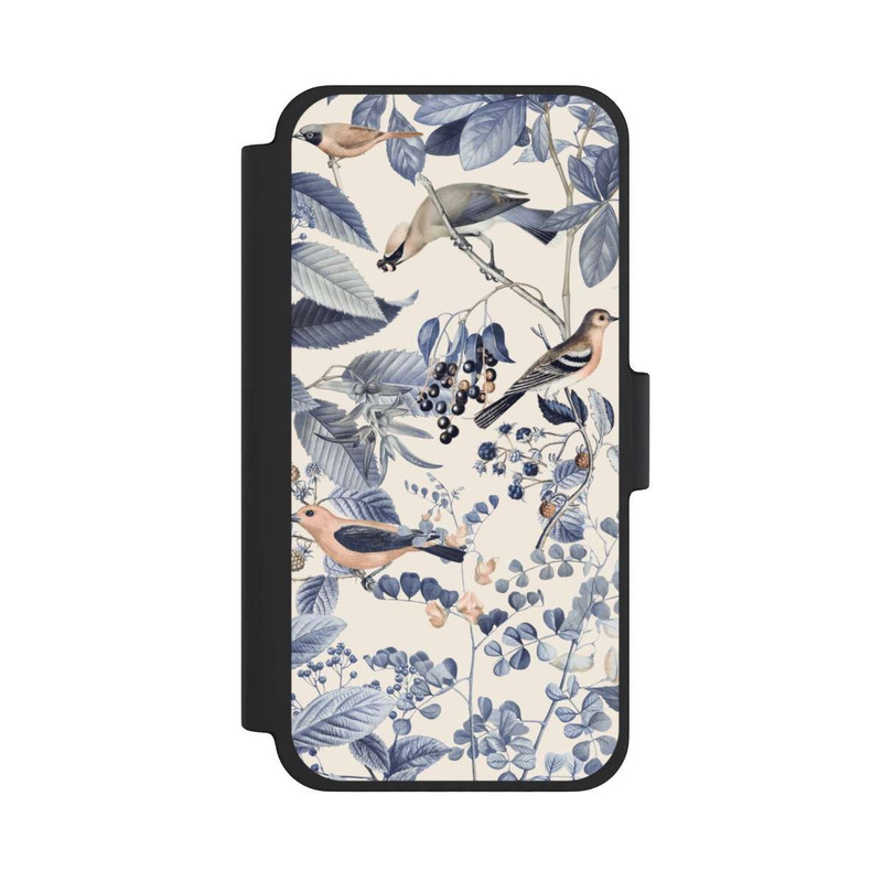 iPhone 12 mini NIVOflip Birds And Berries Beige