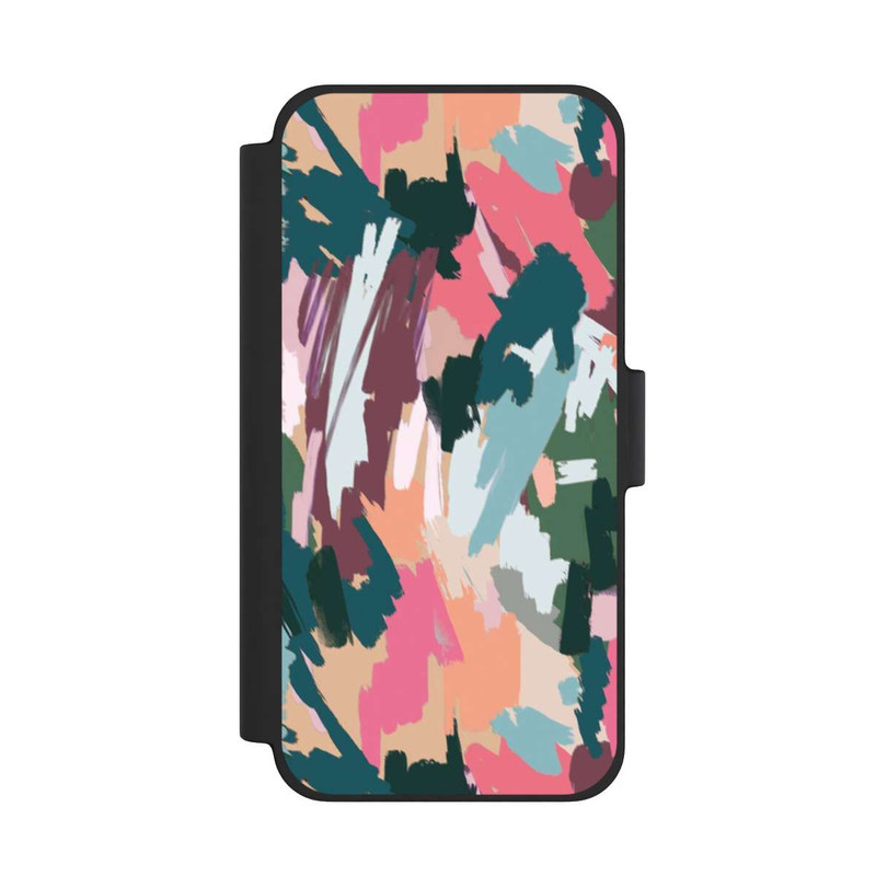 iPhone 12 mini NIVOflip Abstract Artistic Texture Pink