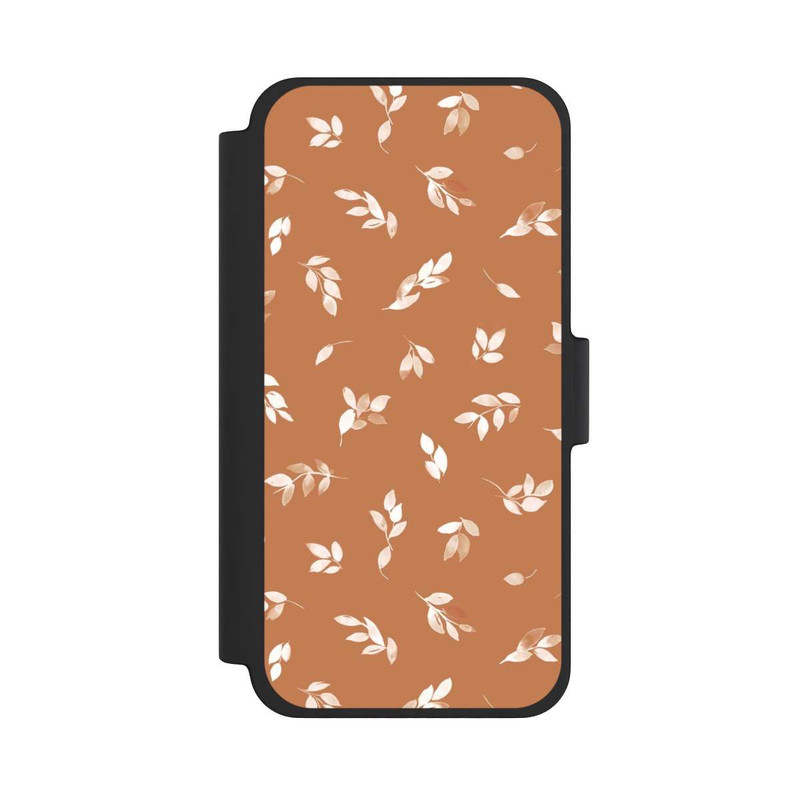 iPhone 12 mini NIVOflip Herbstblumen kupfer