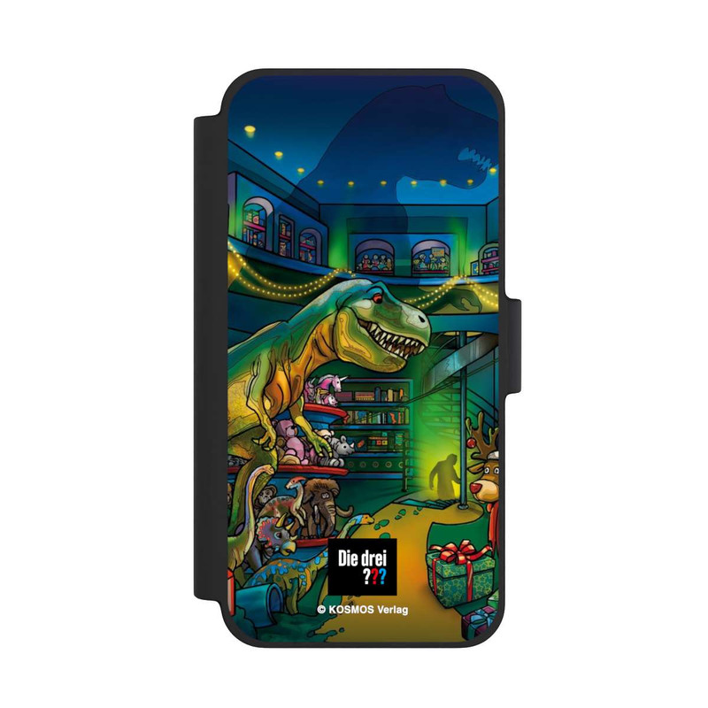 iPhone 12 mini NIVOflip Die Drei Fragezeichen Dino