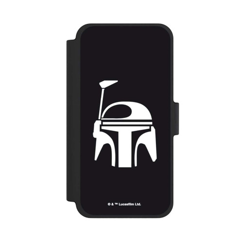 Apple iPhone 12 mini NIVOflip Boba Fett Helm Schwarz
