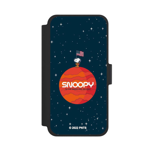 Apple iPhone 12 mini NIVOflip Snoopy Weltraumreisender Orange