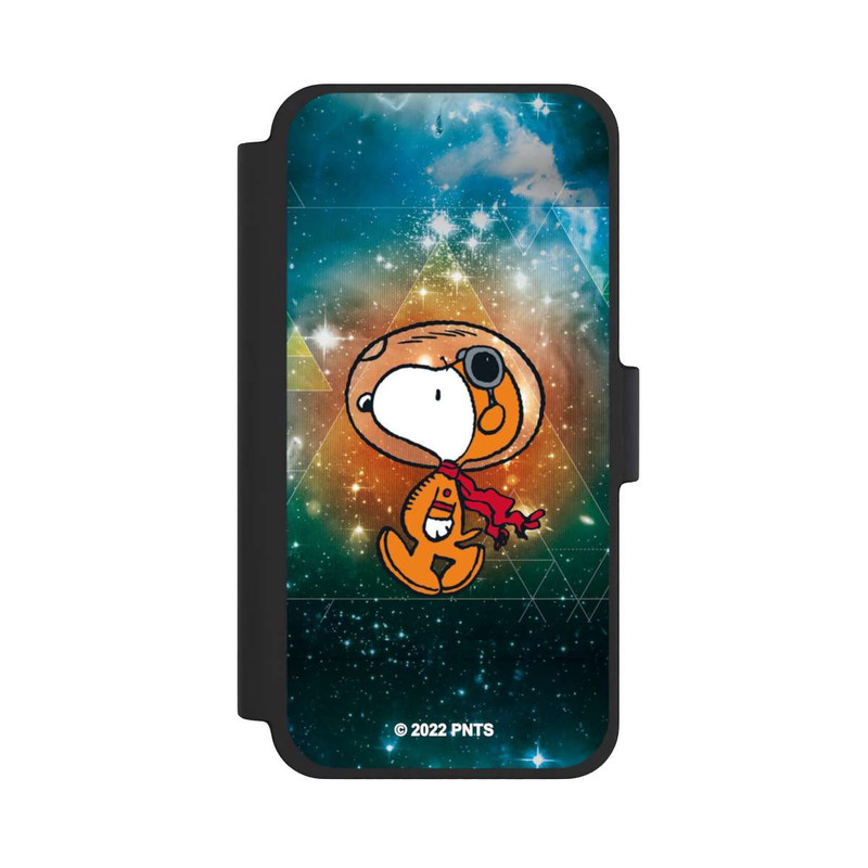 iPhone 12 mini NIVOflip Snoopy Weltraumreisender Grün