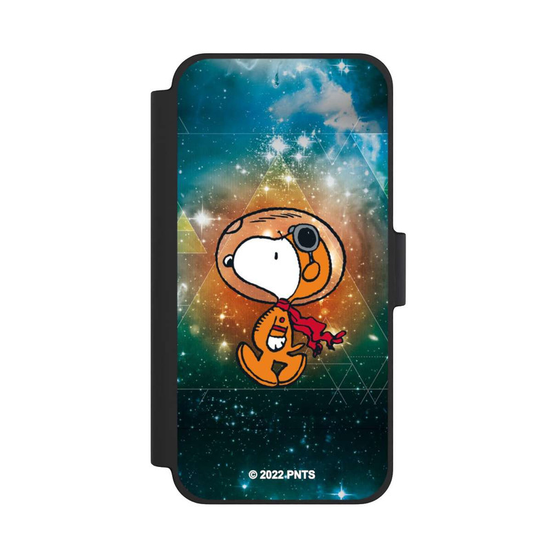 iPhone 12 mini NIVOflip Snoopy Weltraumreisender Grün
