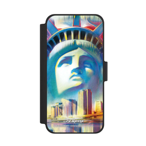 Apple iPhone 12 mini NIVOflip New York Liberty Art By P.D. Moreno