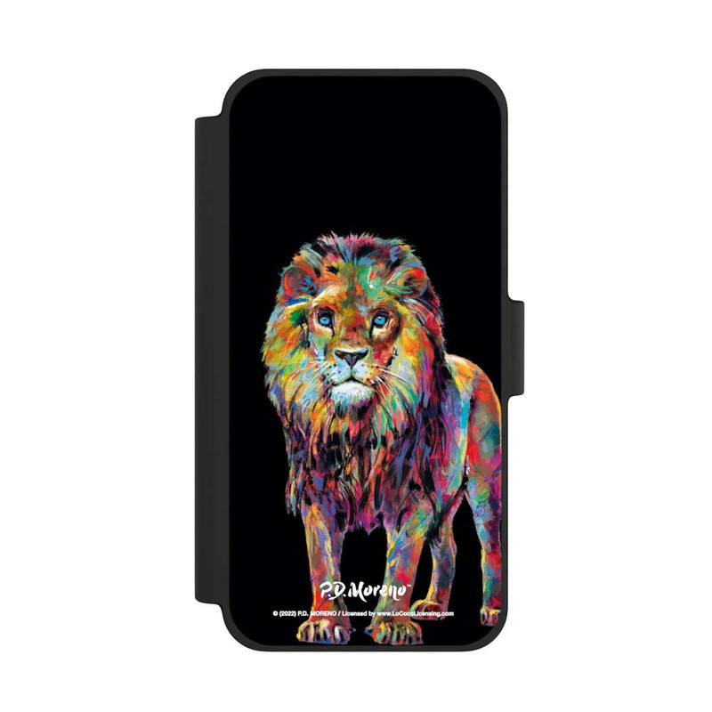 iPhone 12 mini NIVOflip Löwe Bunte Kunst von P.D. Moreno