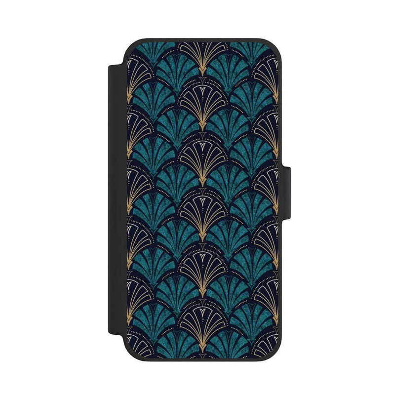 iPhone 12 mini NIVOflip Éventails Art Déco Or