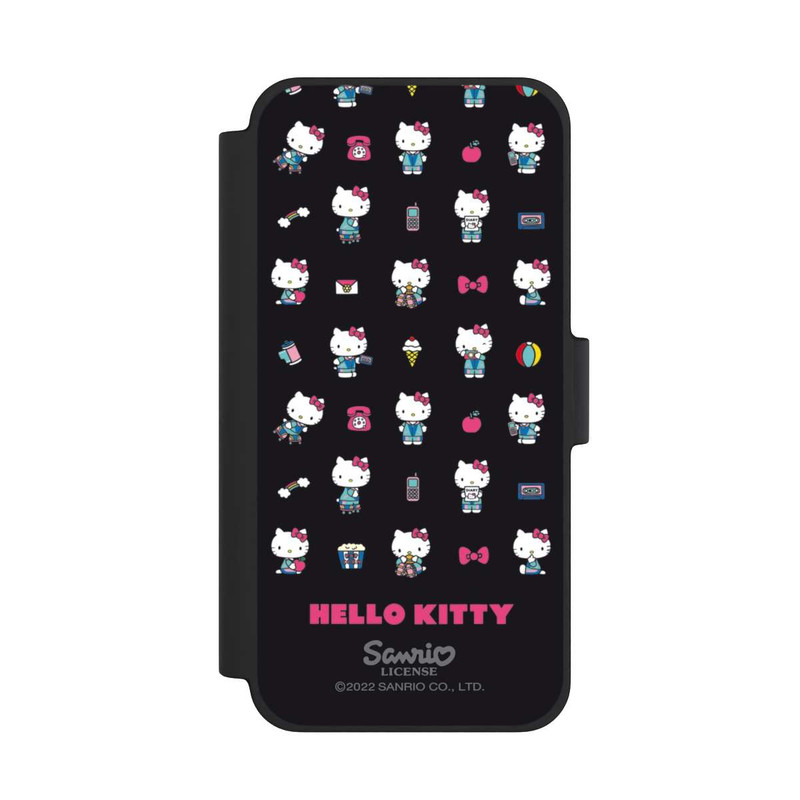 iPhone 12 mini NIVOflip Hello Kitty 90s noir