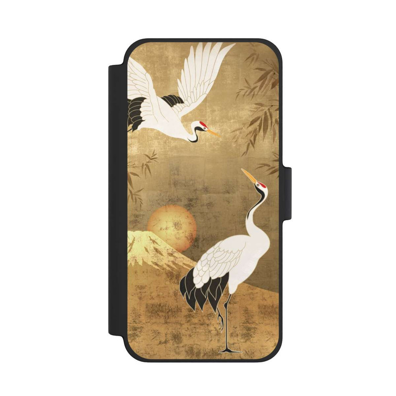 iPhone 12 mini NIVOflip Grues Japonaises Or 2