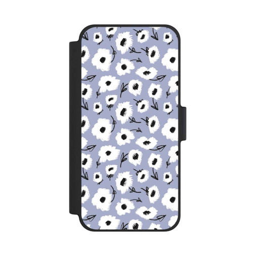 Apple iPhone 12 mini NIVOflip Pattern Fleurs Lilas