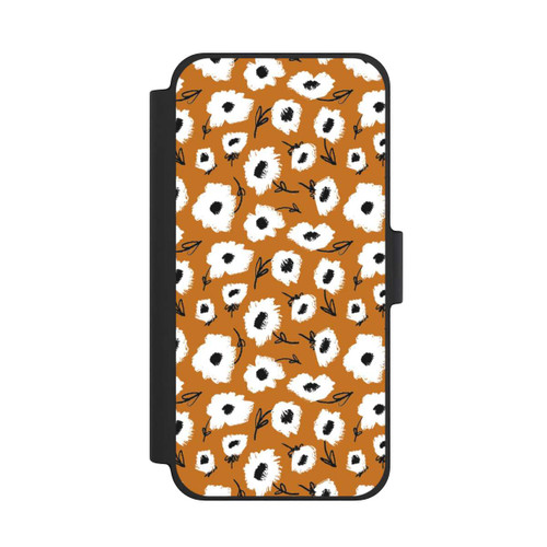 Apple iPhone 12 mini NIVOflip Pattern Fleurs Ocres